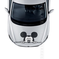Sticker Mobil Mickey Mouse Stiker Kap Mobil Mickey Mouse