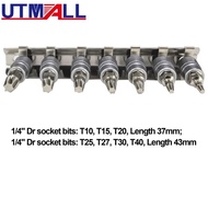 

 7PCS Screw Remover And Extractor High Strength Stripped Screw Removal Kit Screw Extractor Set Pre