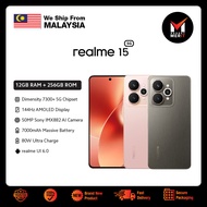 Realme 15 5G Smartphone | Mediatek Dimensity 7300+ | 6.8" OLED Display | Dual Rear Camera 50MP