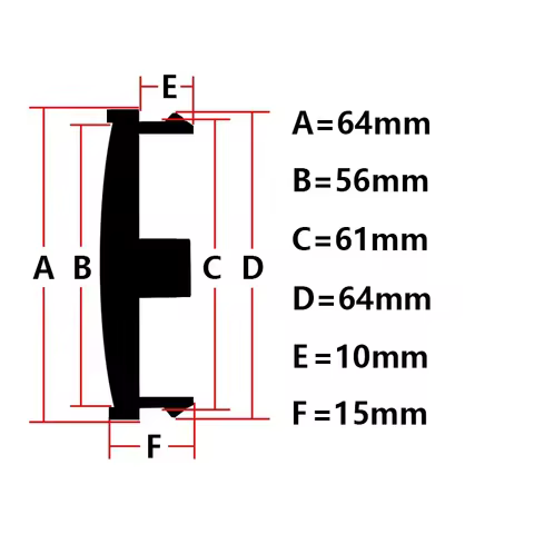 64mm For VOLvo 4pcs 20pcs Black/Silver Wheel Hubs Center Hub Cap Universal Wheel Rim Hub Cover Cap M