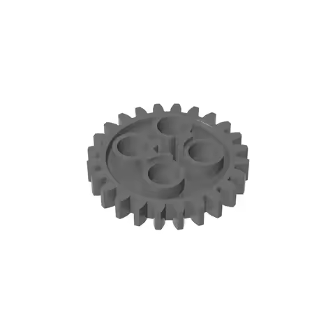 50pcs 3648 Gear 24 Tooth 2nd Version Axle Hole Bricks Toys For Technical MOC Buildings Blocks Compat