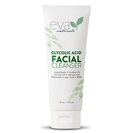 Eva Naturals Glycolic Acid Face Wash - Glycolic Acid Cleanser for Face - Glycolic Acid Wash - Glycol