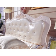 AT*🛬European Style Headboard Soft Bag Paint Headboard European Style Bedside Backrest Plank Bed Backrest Plank Bed Headb