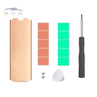 Copper M.2 SSD HeatSink Hard Disk Cooler with Thermal Solid State Disk Radiator 0.5mm for M.2 2280 N