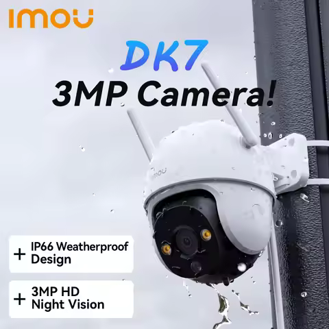 IMOU Outdoor IP66 DK7 3MP Camera Colorful Night Vision Wi-Fi AI Human Detection Camera Surveillance