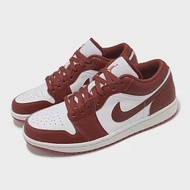 Nike 休閒鞋 Air Jordan 1 Low Dune Red 紅 白 AJ1 男鞋 喬丹 一代 FJ3459-160