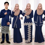 [NEW ARRIVAL] BAJU KURUNG IN NAVY BLUE - KURUNG MODEN/ MINI KURUNG/  BAJU MELAYU