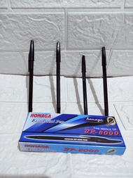 BOLPOINT HONAGA ISI 12 PCS / PULPEN HITAM HONAGA BP8000