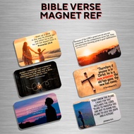 BIBLE VERSE AFFORDABLE AND QUALITY MAGNET REF ATM SIZE