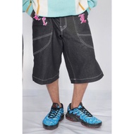 Eclipse - Unisex Baggy Cargo Denim Thick Premium Jorts - Jort leviguls ECLC 1