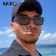 【Ready Stock】COD (San9)Classic Men's Square Polarized Sunglasses with UV400 Protection