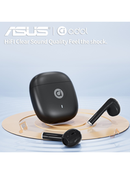 Asus A Bean無線藍牙耳機新688,高音質低延遲流暢音樂遊戲長續航,男女皆宜