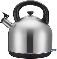Home Stainless Steel Boil Kettle | Electric Kettle | 3.0L Tea Kettle | Brushed | Auto Shut-Off &amp; Boil-Dry Protection | Ideal for Hot Water, Tea or Coffee - 2000W,Gray