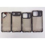 IPHONE 17/IPHONE 17(AIR)/IPHONE 17 PRO/IPHONE 17 PRO MAX Honey Comb Premium Casing
