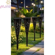 Solar Garden Lights Eco Friendly Power Solar Powered Charging Easy Installation