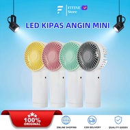 FITINE Mini Handheld Fan Minimalist Mini Fan Mini LED Fan Rechargeable Night Light USB Fan Mini Fan