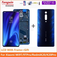 Super Amoled 6.39'' Display For Xiaomi Mi 9T LCD Touch Screen Replacement Support Fingerprint For Mi