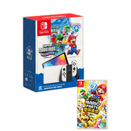 Nintendo Switch 超級瑪利歐兄弟 驚奇 主機同捆組 (OLED版)+超級瑪利歐派對 空前盛會 中文版