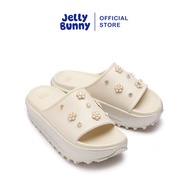 JELLY BUNNY รองเท้าแตะแพลตฟอร์ม BENTE MILA รุ่น B26FSWA131 IVORY