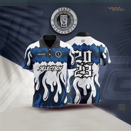 2023 SELECTBOY JERSEY RETRO COLLAR JERSEY Baju Jersey Viral Tiktok Jersey Blvckroseapparel Polo FULL SUBLIMATION 0KTY RETRO COLLAR