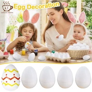 12/36Pcs DIY White Easter Eggs Candies Chocolate Fillable Plastic Easter Egg Surprise Gifts Box for 