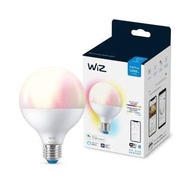 WiZ - Wi-Fi黃白光彩光 智能LED燈泡 - 11W / E27螺頭 / G95 (黃白光 + 彩光)(行貨一年保養)