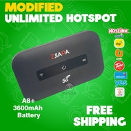 Modified Modem MiFi 4G LTE A8+ Pocket WiFi Unlimited Hotspot Unlimited Internet Modem LIKE D5 D6 D921 HUAWEI B310