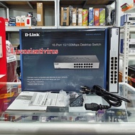 Switch DLINK DES-1016D hub 16port DLink D-Link DES1016D Network Switch 16 Port