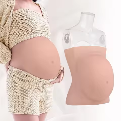 Fake Belly Fake Pregnancy Belly Simulation Pregnancy Belly Real Big Belly Pregnant Women Photo Perfo