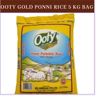 Ooty Gold Ponni Parboiled Rice 5kg
