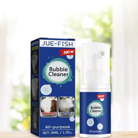 30/100ML Foaming Heavy Oil Stain Cleaner Kitchen Form Bubble Cleaner Rinse-Free All-Purpose Rust Sta