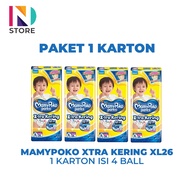 MamyPoko Pants Extra Kering S38/M32/L28/XL26/XXL24/NBS44/M40/S1/M1/L1 Karton