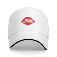Available Dairy Queen Logo Baseball Cap Men Women Fashion Polyester Hat Unisex  Snapback Outdoor Spo