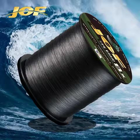 JOF 8 strand braided 500M fishing line X8 PE fishing accessories For fishing equipment carp fishing 