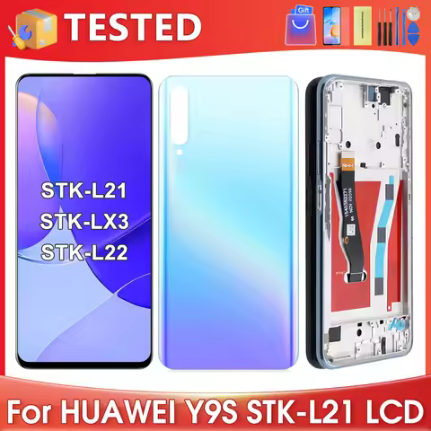 6.59''For HUAWEI Y9S For P Smart Pro 2019 STK-L21 LX3 L22 LCD Display Touch Screen Digitizer Assembl