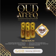 Minyak wangi gaharu premium | Oud Ateeq perfume attar