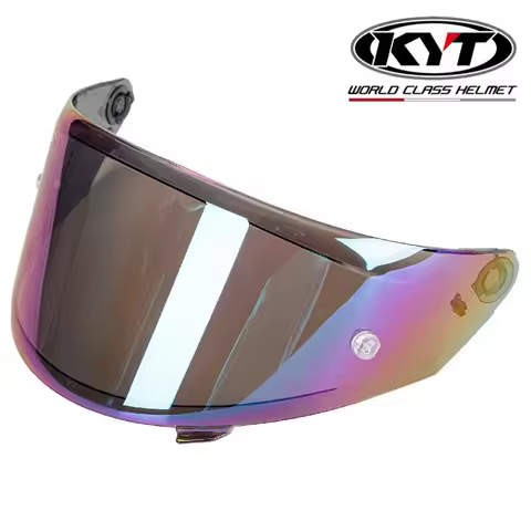Helmet Replacement Lenses For KYT NF-R/NX Helmet Visor Helmet Visor Lens Multiple Plating Colors Acc