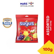 Sugus Assorted Pouch Share Bag 100g Chewy Candy / Fruity / Snacks