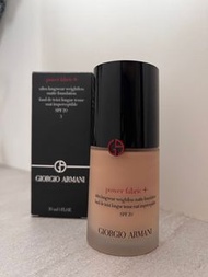 (全新) Giorgio Armani 超持妝絲絨水慕斯粉底 | 持久粉底液(色號3)