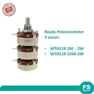 Potentiometer WTH 118 220K 1M 2W Potentiometer