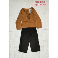 Baju koko anak laki laki sz 2y/ Pito Dito