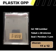 OPP Plastic Size 11 cm x 12 cm 11x12 cm/ 11 x 12 cm/