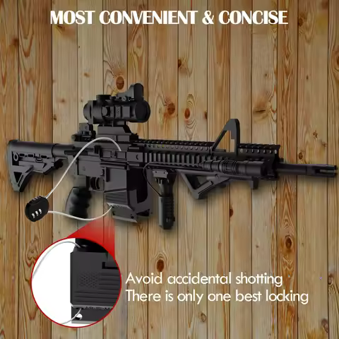 New AR15 Wall Mount ABS Hook Bracket Gun Airsoft Accessories Hunting For AR10 AK47 M4 .223 556 Rifle