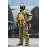 [Premium] Ready Stock DID Handheld Heroes 1/12 World War II US Army Air Force Captain Reef XA80032 S