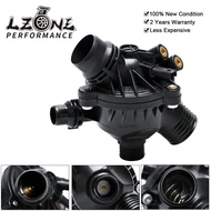 LZONE - Car Engine Coolant Water Outlet Thermostat with Housing for BMW E90 330 E60 11537549476 Car 