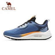 Camel รองเท้าผ้าใบกันกระแทกสำหรับผู้ชายรองเท้าวิ่งสำหรับระบายอากาศและป้องกันการลื่น