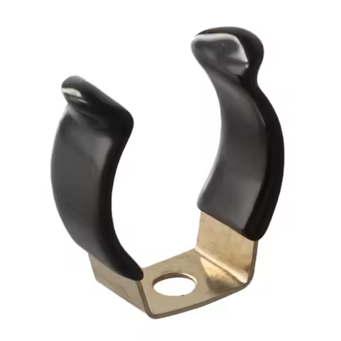 10x Narrow Base Tool Spring Terry Clips Pipe Clamp Heavy Duty Tool Storage Strap 20mm,25mm,25mm(H:35