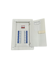 Panel Board 100A 2pole Main Himel Miniature Circuit Breaker with 10 Branches 2 Pole Royu