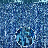 Bright Machete Rain Silk Curtain 1.2m Party Decoration Background Door Curtain Decorative Rain Silk 