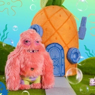 Original Fuggler Plush Toy Ugly Monster SpongeBob Stuffed Doll with Teeth Gift for Kids